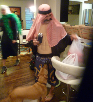 Illustration for article titled WWF-Themed Fantasy Football Draft Features Impressive Costumes